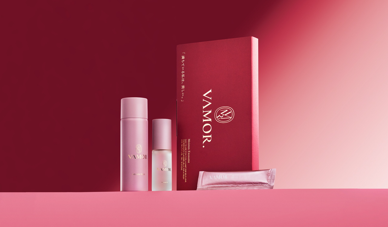 VAMOR. のフェムケアを
全て堪能できる
最高峰*のセット