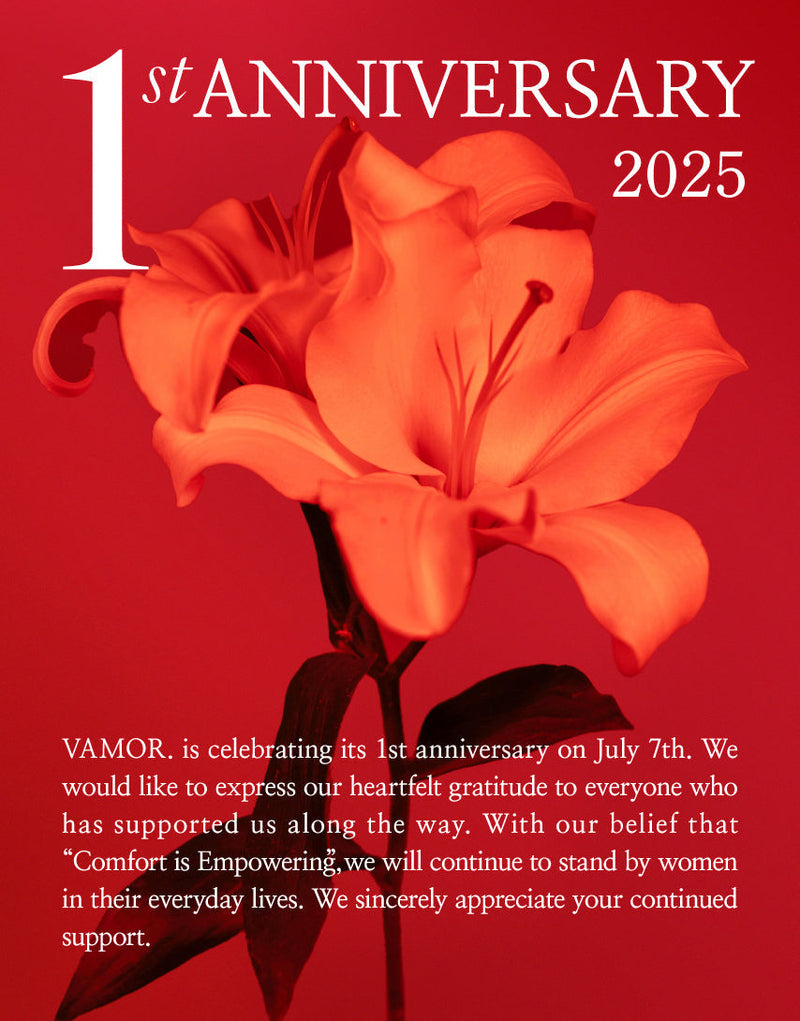 VAMOR. 1st Anniversary! We're holding a special campaign to express our gratitude.
